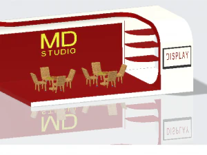 EXIBITION STALL 3D Model