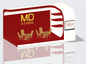 EXIBITION STALL 3D Model