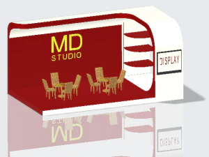 EXIBITION STALL 3D Model