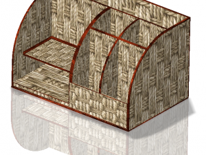 Pen Stand Desk Organiser Modelo 3D