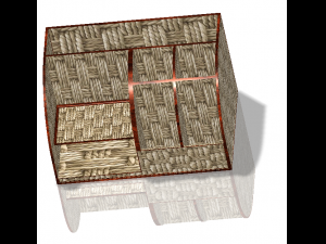 Pen Stand Desk Organiser Modelo 3D