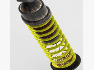 Amortecedor absorvente de choque como funcionam os choques novos choques revis&atilde;o da impressora 3d impress&atilde;o 3d Modelo 3D