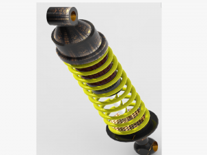 Shock absorber shock absorbing how do shocks work new shocks 3d printer review 3d printing 3D मॉडल