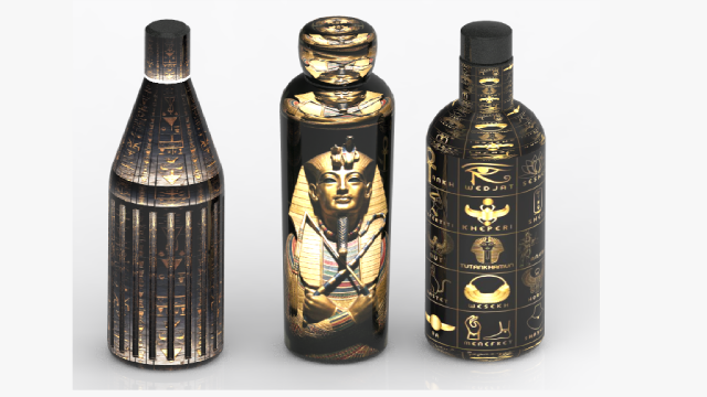 Water bottle 3d egypt bottle antique 3d printing 3d water bottle 3d print egypt water bottle modelin 3D Модель .c4d .max .obj .3ds .fbx .stl .blend 
