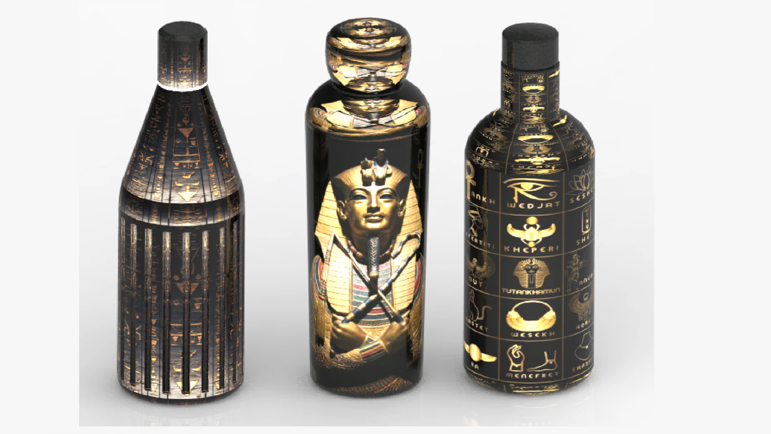 Water bottle 3d egypt bottle antique 3d printing 3d water bottle 3d print egypt water bottle modelin 3D Model .c4d .max .obj .3ds .fbx .stl .blend 