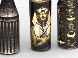 Water bottle 3d egypt bottle antique 3d printing 3d water bottle 3d print egypt water bottle modelin 3D Модель