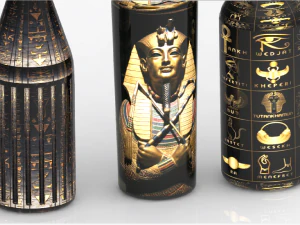 Water bottle 3d egypt bottle antique 3d printing 3d water bottle 3d print egypt water bottle modelin 3D Model