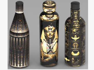 Water bottle 3d egypt bottle antique 3d printing 3d water bottle 3d print egypt water bottle modelin 3D Модель