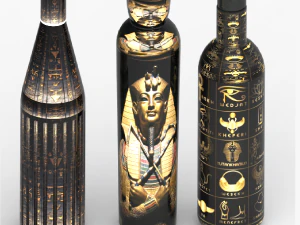 Water bottle 3d egypt bottle antique 3d printing 3d water bottle 3d print egypt water bottle modelin 3D Model