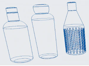 Water bottle 3d egypt bottle antique 3d printing 3d water bottle 3d print egypt water bottle modelin 3D Model