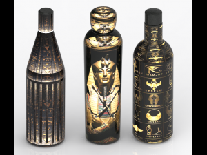 Water bottle 3d egypt bottle antique 3d printing 3d water bottle 3d print egypt water bottle modelin 3D Модель