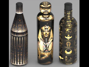 Water bottle 3d egypt bottle antique 3d printing 3d water bottle 3d print egypt water bottle modelin 3D Model