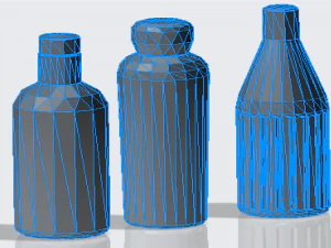 Water bottle 3d egypt bottle antique 3d printing 3d water bottle 3d print egypt water bottle modelin 3D Model