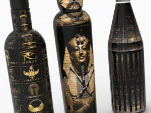 Water bottle 3d egypt bottle antique 3d printing 3d water bottle 3d print egypt water bottle modelin 3D Model
