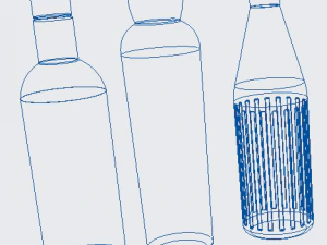 Water bottle 3d egypt bottle antique 3d printing 3d water bottle 3d print egypt water bottle modelin 3D Model