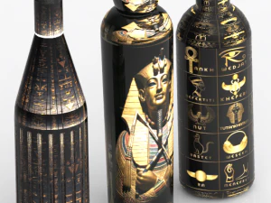 Water bottle 3d egypt bottle antique 3d printing 3d water bottle 3d print egypt water bottle modelin 3D Model