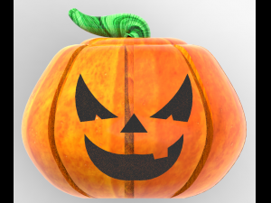 Halloween halloween day pumpkin lightwave animation pumpkin modeling 3D Model