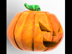 Halloween halloween day pumpkin lightwave animation pumpkin modeling 3D Model