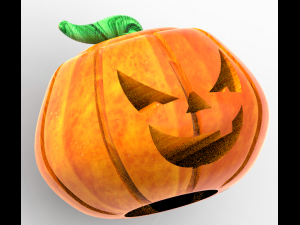 Halloween halloween day pumpkin lightwave animation pumpkin modeling 3D Model
