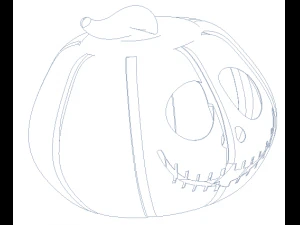 कद्दू हेलोवीन कद्दू हेलोवीन गीत कद्दू हेलोवीन श्रृंगार कद्दू हेलोवीन सजावट पंप 3D मॉडल