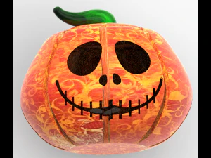 कद्दू हेलोवीन कद्दू हेलोवीन गीत कद्दू हेलोवीन श्रृंगार कद्दू हेलोवीन सजावट पंप 3D मॉडल