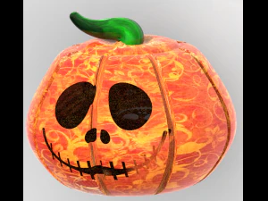 कद्दू हेलोवीन कद्दू हेलोवीन गीत कद्दू हेलोवीन श्रृंगार कद्दू हेलोवीन सजावट पंप 3D मॉडल