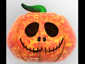 कद्दू हेलोवीन कद्दू हेलोवीन गीत कद्दू हेलोवीन श्रृंगार कद्दू हेलोवीन सजावट पंप 3D मॉडल