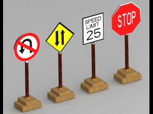 Sign board in road road signs traffic sign board sign board design sign board images stop sign board 3D Model