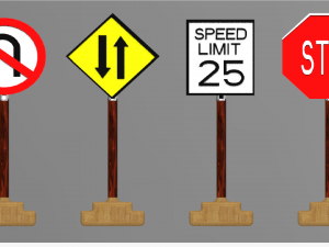 Sign board in road road signs traffic sign board sign board design sign board images stop sign board 3D Model