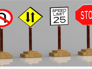 Sign board in road road signs traffic sign board sign board design sign board images stop sign board 3D Model