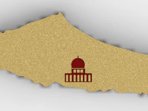 Israel map pendant 3D printisrael palestine israel news israel palestine hamas hamas israel israel 3D Model