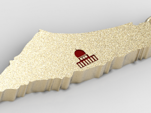 Israel map pendant 3D printisrael palestine israel news israel palestine hamas hamas israel israel Modelo 3D