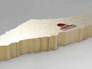 Israel map pendant 3D printisrael palestine israel news israel palestine hamas hamas israel israel 3D Model