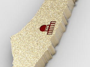 Israel map pendant 3D printisrael palestine israel news israel palestine hamas hamas israel israel Modelo 3D