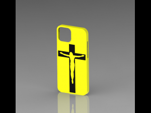 CASE Back Cover for Apple iPhone 15 Black Flexible Pack of 1 Modelo 3D