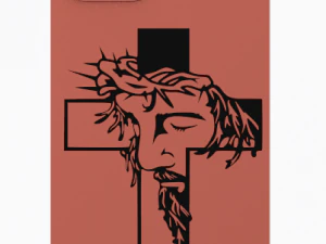 Top Jesus iPhone Covers to Showcase Your Faith Jesus iPhone Covers A Testament to Style and Faith 3D Model
