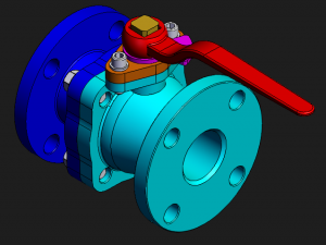 Water Control Valve 3D Model