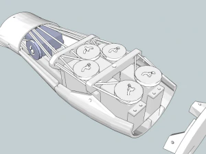 Robotic hand inmoov inspired 3D Print Model