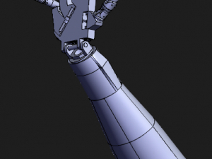 Robotic hand inmoov inspired 3D Print Model