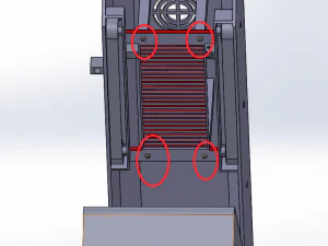 Sleevings Shrinking Machine 3D Model