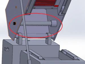 Sleevings Shrinking Machine 3D Model