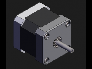 Stepper Motor 3D Model