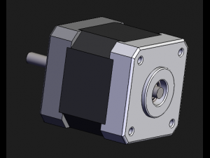 Stepper Motor 3D Model