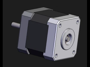 Stepper Motor 3D Model