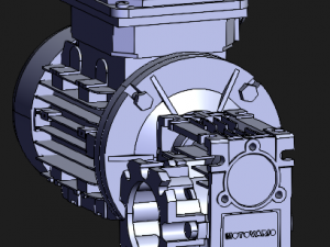 Motoreductor motovario NMR 030 3D Model