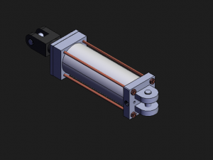 HYDRAULIC ACTUATOR Modelo 3D