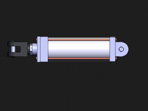 HYDRAULIC ACTUATOR Modelo 3D