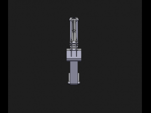 Excavator arm Modèle 3D