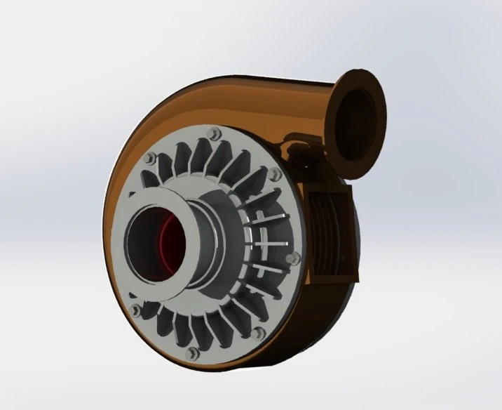 Car turbo 3D Model .c4d .max .obj .3ds .fbx .stl .blend 