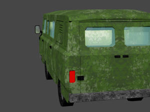 Car BUHANKA 3D Model